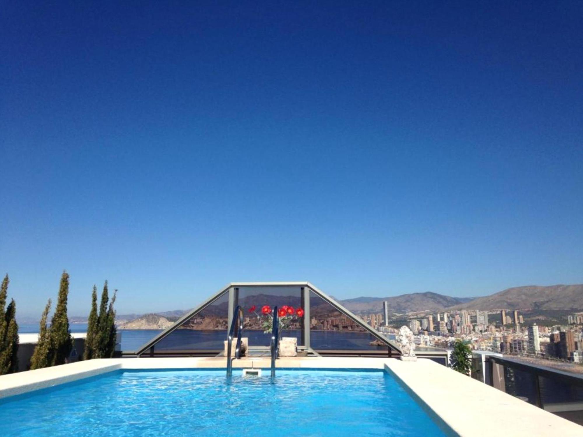 Benidorm Gemelos Penthouse With Private Pool Eksteriør billede